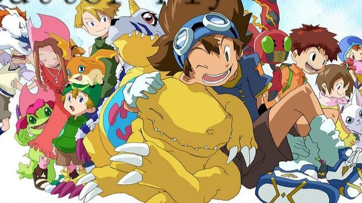 [AMV]Kỷ niệm 20 năm <Digimon Adventure>|<Butter-Fly~>