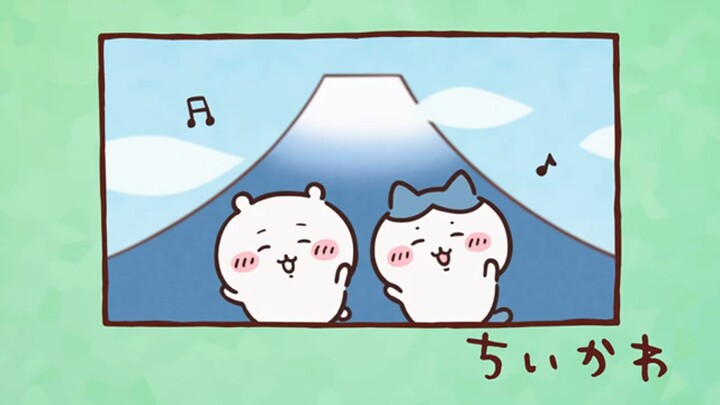 Chiikawa Episode 199 [Chinese Subtitles] | Hachi sings "Blue Cloud Song" solo