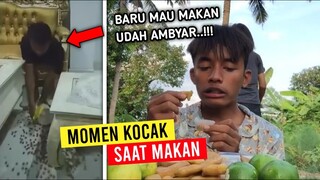 Ada Yang Dipalakin Monyet..!! Deretan Momen Kocak Yang Terjadi Saat Makan