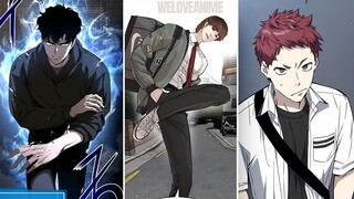 Top 10 Manhwa with Badass Overpowered MC in School