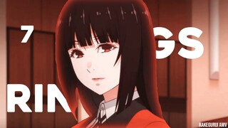 kakegurui AMV // 7 rings