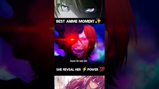 She take revenge ⚡#vermeilingold most sad moment😭 girl anime attitude #shorts✨💯