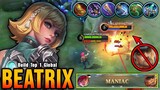 MANIAC!! Beatrix Insane Attack Speed Build - Build Top 1 Global Beatrix ~ MLBB