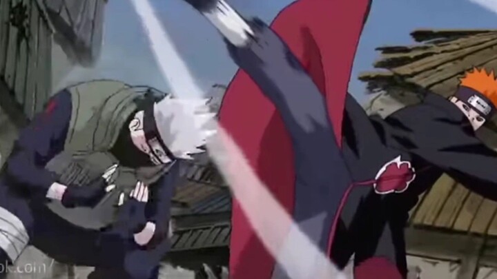 Pertarungan Kakashi vs pain yang sangat menegangkan
