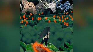 「He was smiling in front of all the tailed beasts while he has no eyes😈」