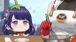 The little one looks like an eggplant~