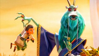 ซุนหงอคงต่อสู้กับมังกรทะเลตะวันออก ทุบตีพระมารดาแห่งสวรรค์อย่างสาหัส