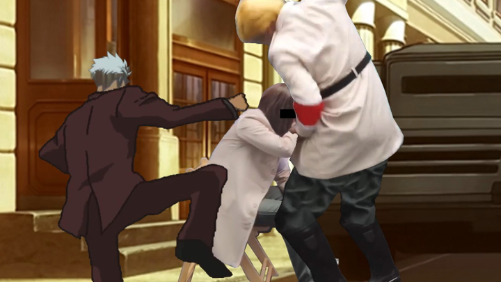 Reiner and Olga attacking Eren on C28