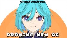 GAMBAR OC BARU, SHIRAKAMI HIYORI^^ [ time lapse ]