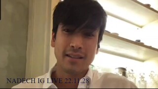 Kugimiya Nadech IG Live 22.11.28