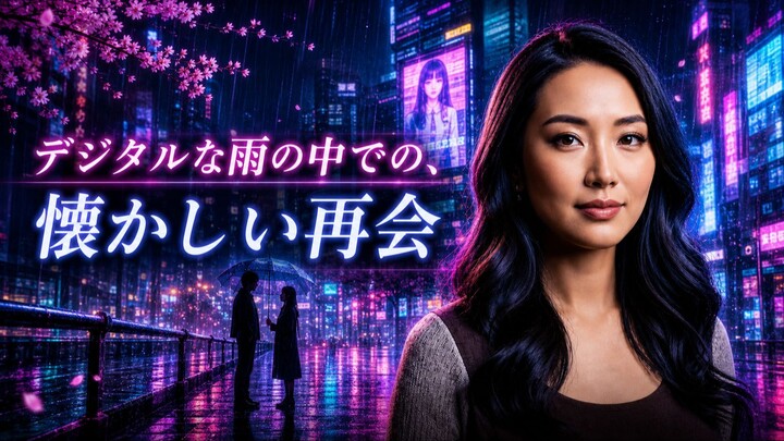 デジタルな雨の中での、懐かしい再会