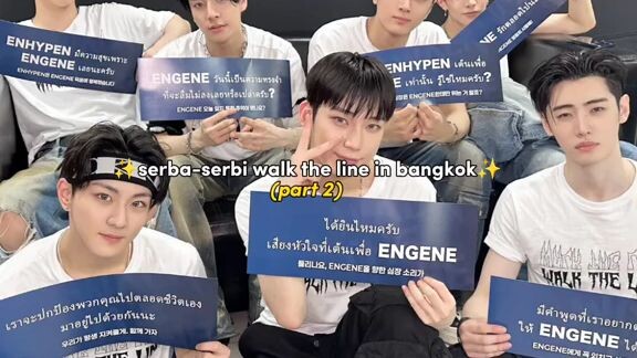 serba serbi walk in the line bangkok