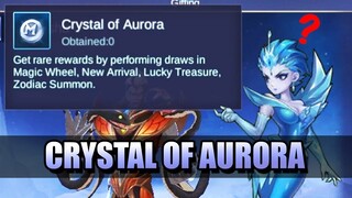 CRYSTAL OF AURORA - NEW CURRENCY IN MOBILE LEGENDS