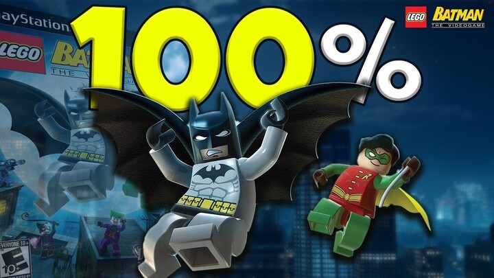 Menamatkan 100% LEGO BATMAN PS2 !