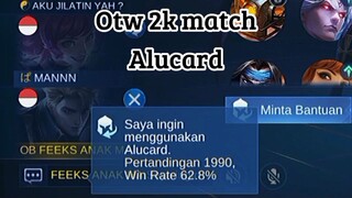 Gameplay Alucard 2k match