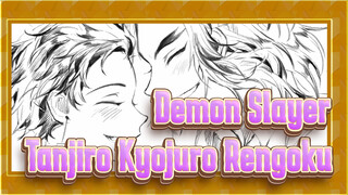 [Demon Slayer Hand Drawn MAD| Tanjiro Kamado&Kyojuro Rengoku] Aster