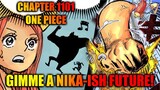 Review Chapter 1101 One Piece - Toshi Toshi No Mi Yang Menyerupai Gear 3 Luffy Sangat Mengerikan!