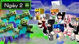 Mimi 100 Ngày Minecraft Đại Dịch Zombie Tập 2 : Anh Em Tốt Giải Cứu Hội Chị Em | Hero Team Animation