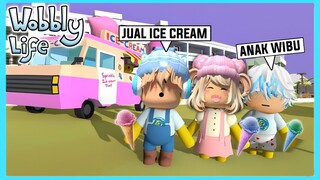 Aku Dan Adiku Menjadi Pembuat Es Krim Lucu Di Game Wobbly Life