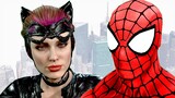 SEXY BLACK CAT AND SPIDER-MAN - DANCE SHOW