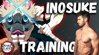 Training to Look Like INOSUKE | Demon Slayer Workout