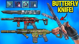 Valorant: *NEW* Butterfly Knife is SO AMAZING! - Recon Skin Bundle!