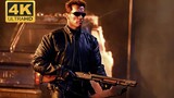 【4K】"Terminator 3" T-850 wonderful battle highlights, full of high energy