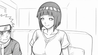 นารูโตะตัวน้อยกับฮินาตะตัวใหญ่