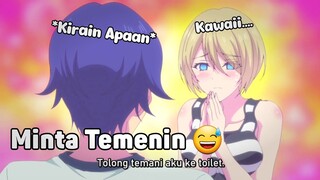 Ketika Ayank Lo Takut Ke Kamar Mandi Sendirian 😖 || JJ ANIME 🎟