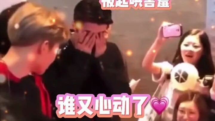 Beautiful moments never last two seconds in front of EXO; Ellie deserves half the credit.