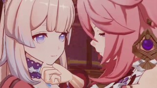 [ Genshin Impact Dubbing ]♡The verbal battle between Shinkai and Miko♡