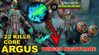 EASY 22 KILLS! ARGUS NEW SKIN IS COMING | Build Top 1 Global Argus | MLBB