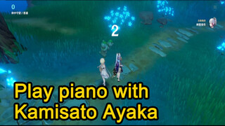 Play pianowithKamisatoAyaka