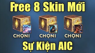 Free 3 skin mới sự kiện AIC Ngộ Không Cổ thần Ai Cập - Rương 5 skin, Sân Khấu AIC, Cửa hàng lưu miệm