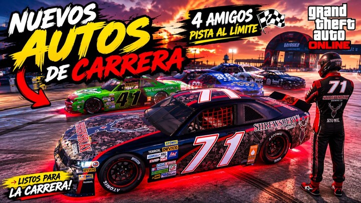 Compramos AUTOS DE CARRERA y nos fuimos a competir // GTA  V Online