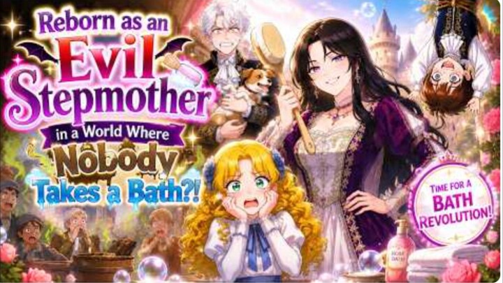[Full] Reborn as an Evil Stepmother in a World Where Nobody Takes a Bath?!