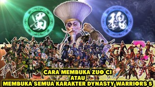 Cara Unlock Zuo Ci/All Character Dynasty warriors 5 Indonesia