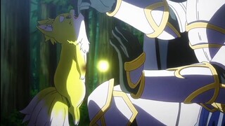 Arc Heals an Injured Animal - Skeleton Knight in Another World Episode 2