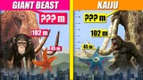 Giant Beast and Kaiju Size Comparison 3 | SPORE
