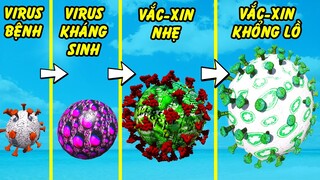 GTA 5 - Tôi trở thành Vắc xin Virus khổng lồ từ 1 mầm dịch như thế nào | GHTG