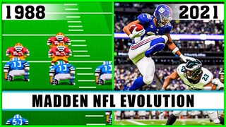 MADDEN NFL evolution [1988 - 2021]