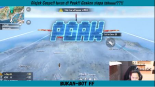 DItantangin cepcil turun di Peak?!! Siapa takut bosss!!