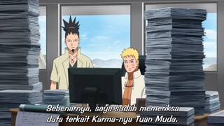 Naruto khawatir dengan keadaan Boruto yang ingin dikuasai oleh Otsutsuki part 1