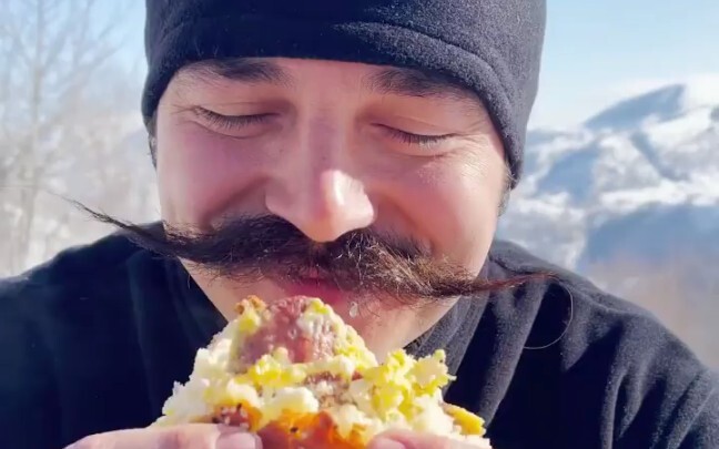 Sausage and Egg Pancake