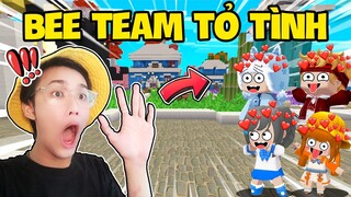 KEYD BẤT NGỜ ĐƯỢC CÁC THÀNH VIÊN BEE TEAM TỎ TÌNH TRONG MINI WORLD