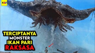 Ikan Pari Bermutasi Menjadi Monster Raksasa Berukuran 100 Meter Lebih - ALUR CERITA FILM