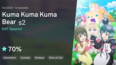 Kuma Kuma Bear s2 eps 1 sub indo