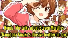 Honda Mio talks about Steven Morallos (Nanobana Kinako's abusive brother-in-law)