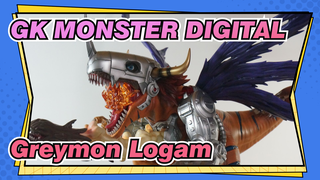 [GK MONSTER DIGITAL]
Evolusi Tubuh Seluruhnya! Greymon Logam