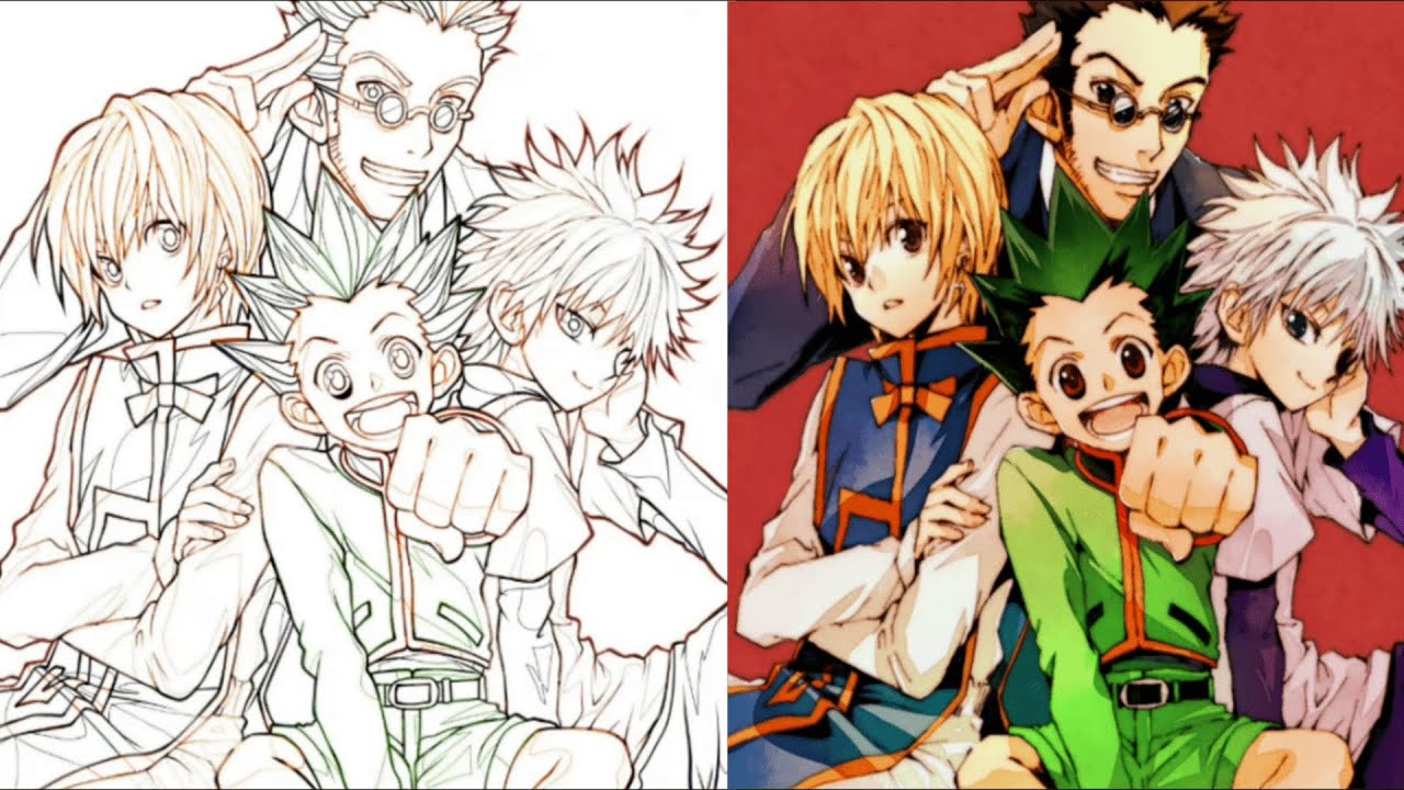 anime #brasilanimes #hunterxhunter #gon #killuazoldyck #kurapika #leo